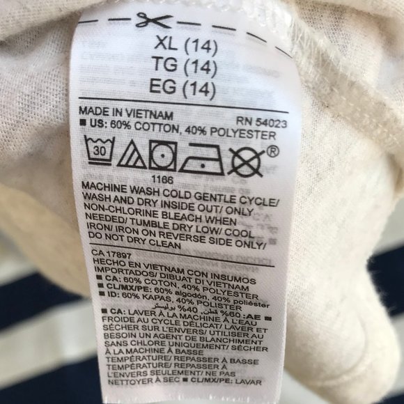 Old Navy Long Sleeve Shirt Size XL 14 - Picture 5 of 7